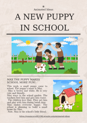 A New Puppy in School – Gazette