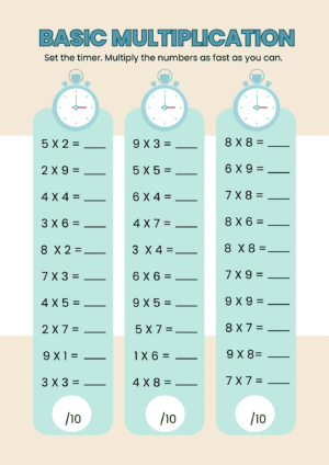 Basic Math Worksheets for Kids (Downloadable PDF) - Image 4