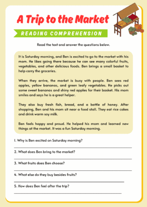 Reading Comprehension Worksheet – PDF - Image 4