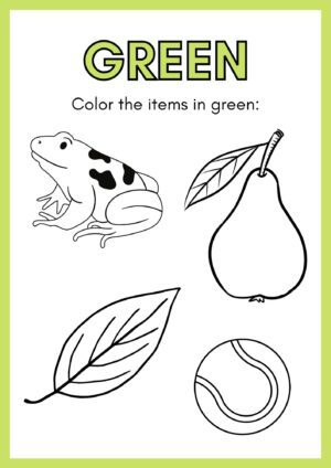 Color Worksheets for Kids – Free Printable PDF - Image 7