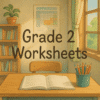 Grade 2 Worksheets banner