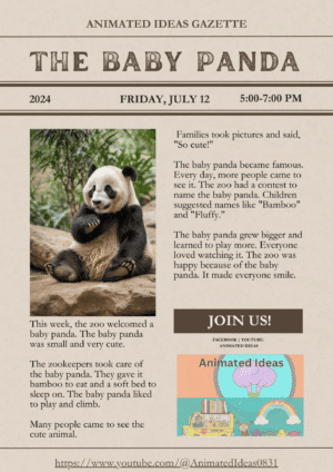 The Baby Panda – Gazette