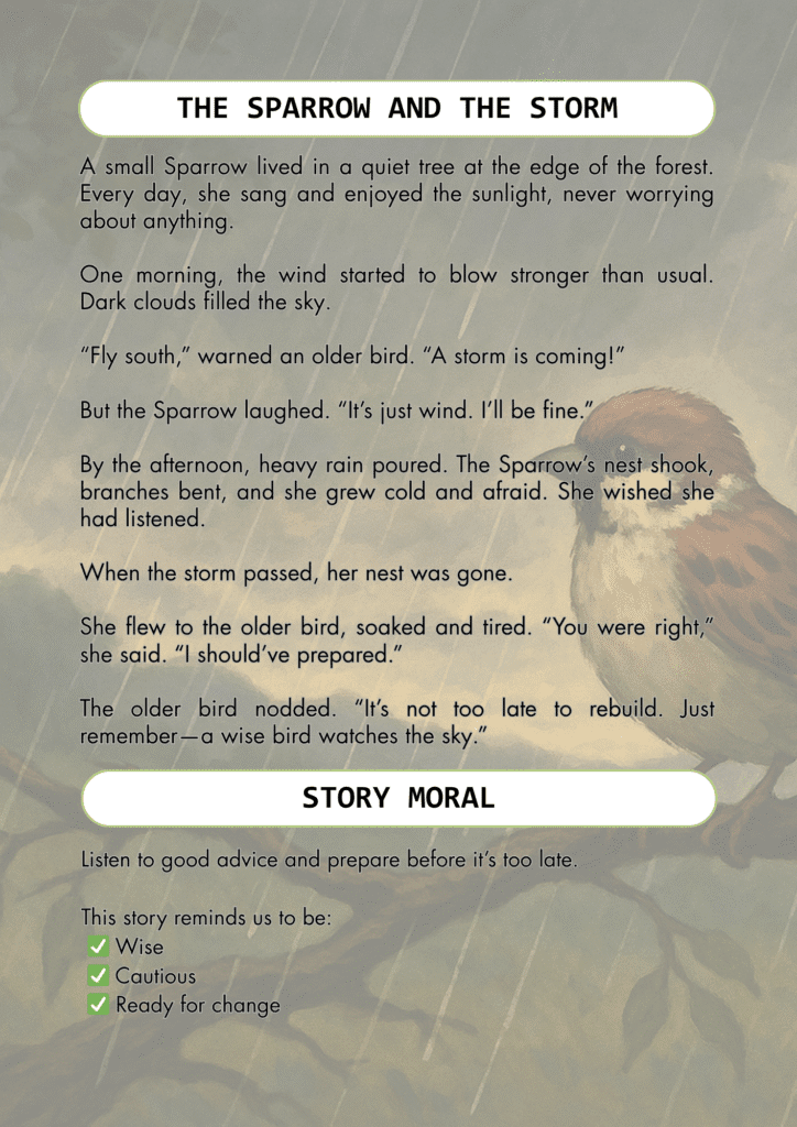 Free PDF reading passage for classroom or homeschool use