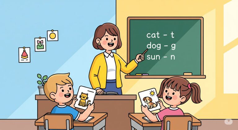 Ending Sound Worksheets for Grade 1 – Free printable phonics worksheets and activities to help kids practice word endings and improve reading skills.