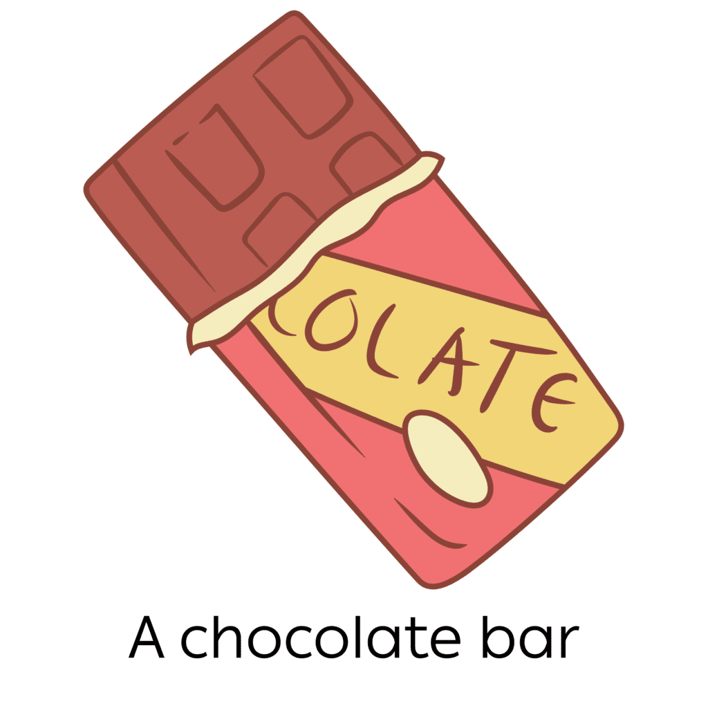 A chocolate bar - an example of rectangle