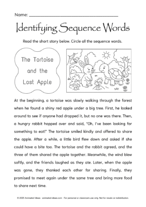 Sequencing Events Worksheets – Grade 4 English - Image 7