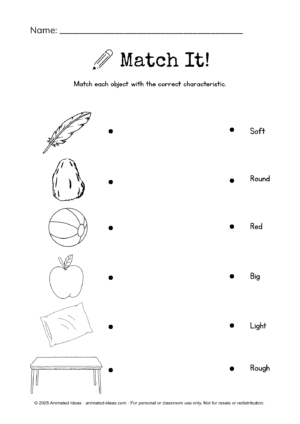 Characteristics of Solids Printable Worksheets – Grade 3 Science - Image 2