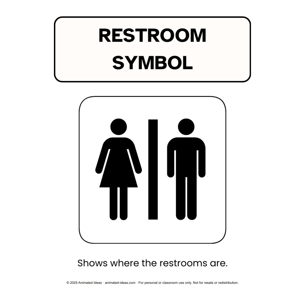 Restroom Symbols