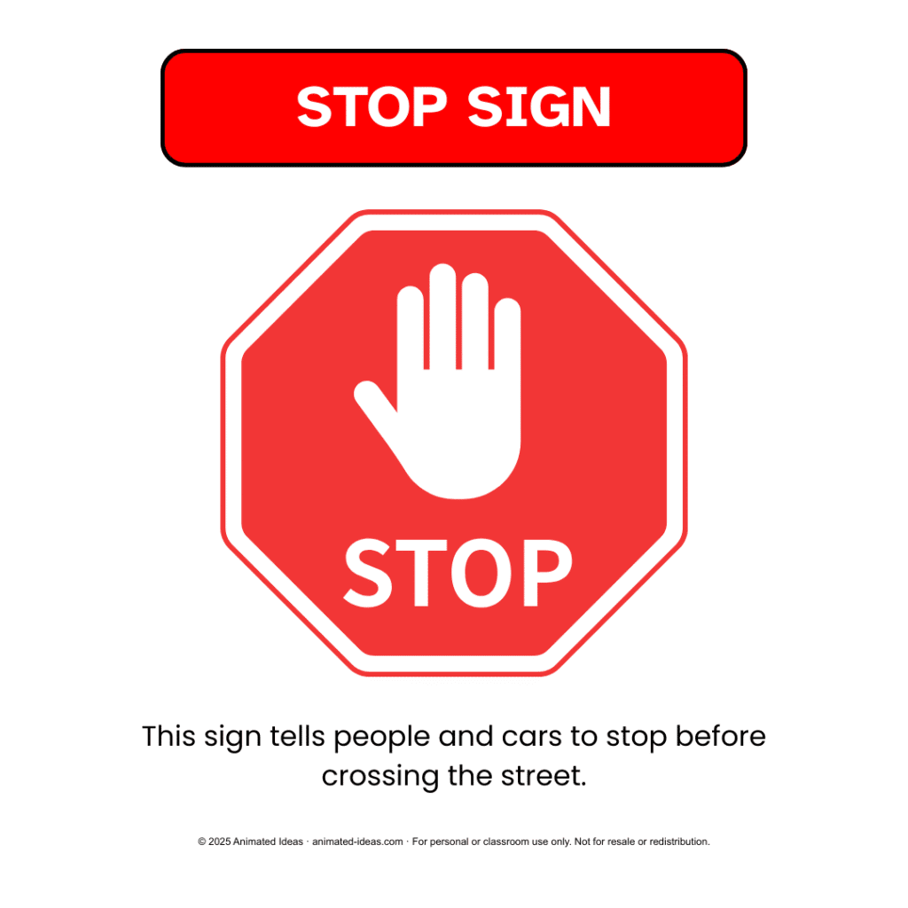 Stop sign