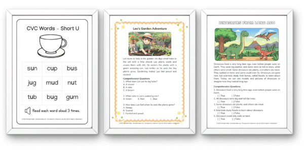 Printable Worksheets for All Learners