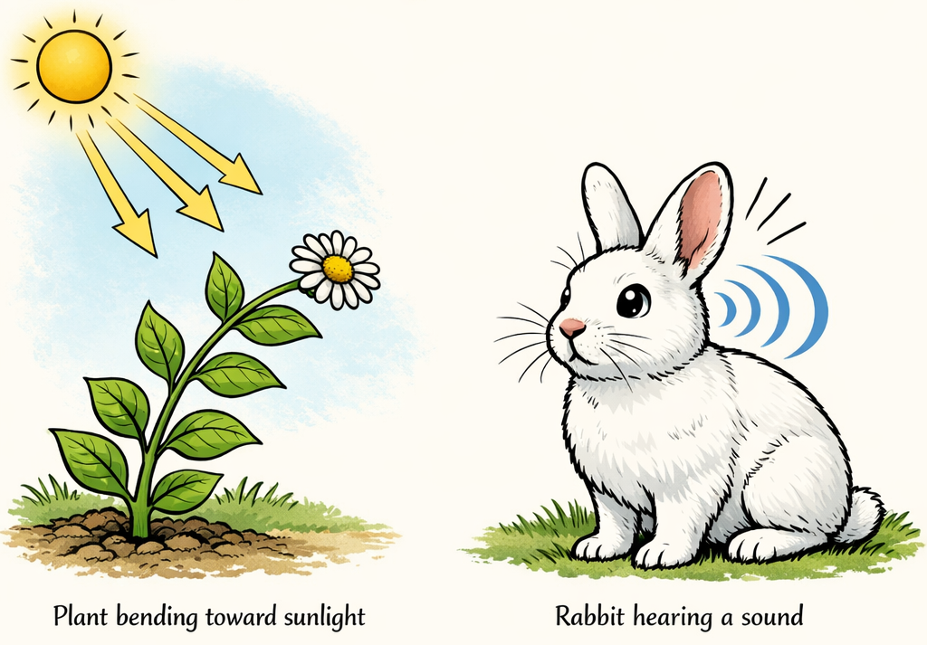 Responding to the environment helps living things survive.